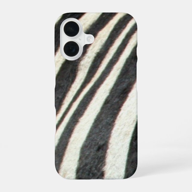 zebra skin iphone case (Back)