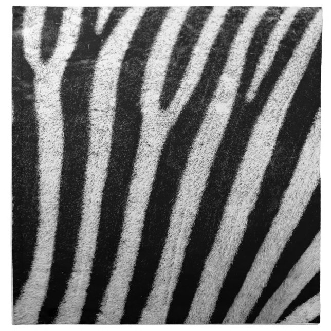 Zebra Skin Napkin (Front)