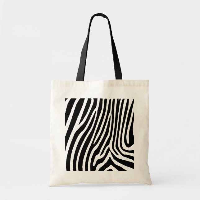 zebra skin, patterns tote bag (Front)