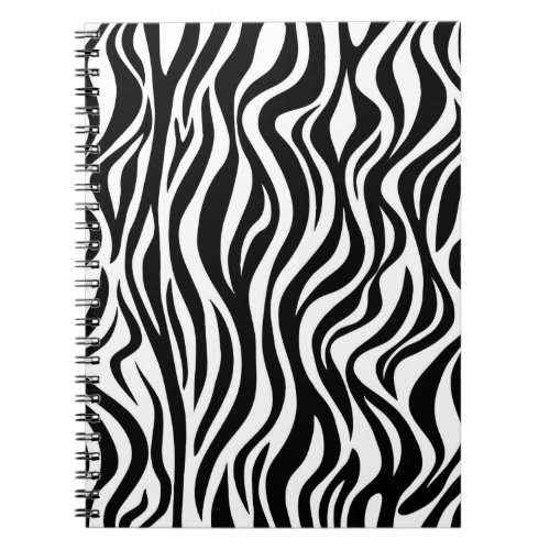 Zebra Skin Print Notebook