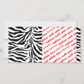 Zebra Skin Texture (Add/Change Background Color) (Front)