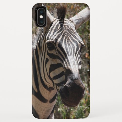 zebra smiles iPhone XS max case