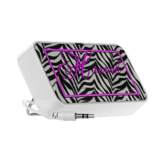 Zebra Speaker- customize Speaker (Side)