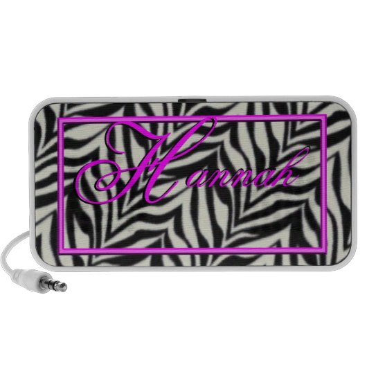 Zebra Speaker- customize Speaker (Front)