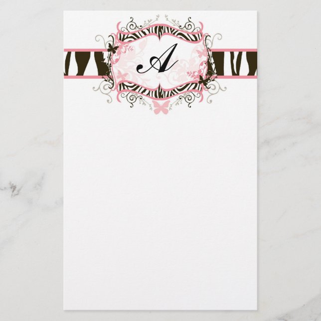 Zebra Stationery (Front)