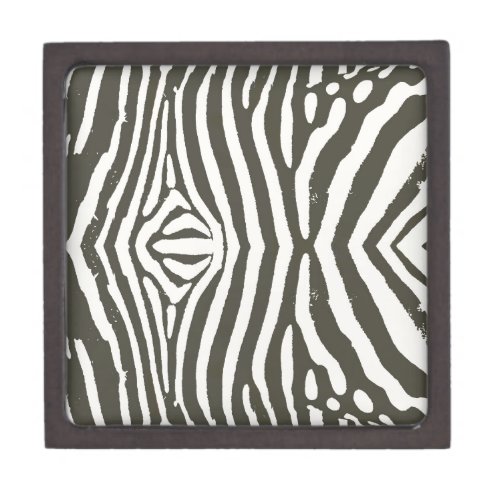 Zebra Stripe Animal Print Pattern Gift Box