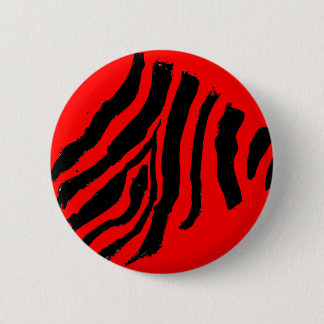 Zebra Stripe Button (Cherry Cola)