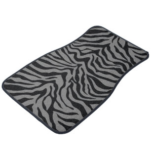 Zebra Stripe Car Mats