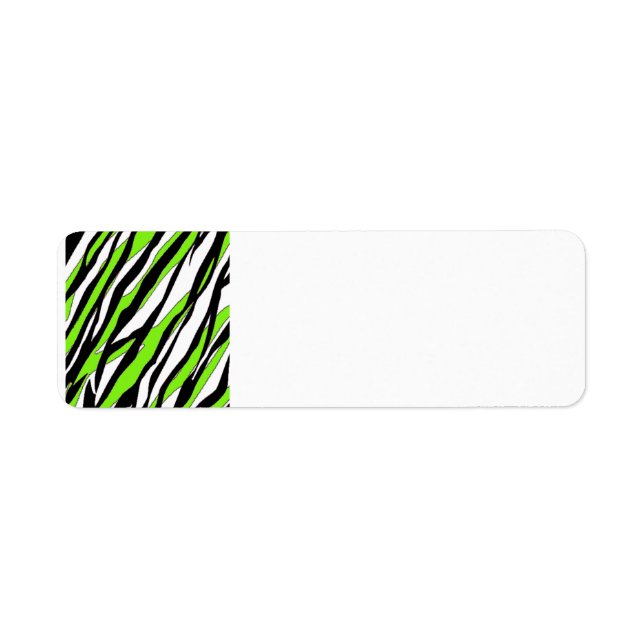 Zebra Stripe Label (Front)