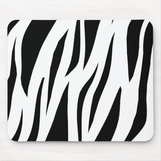 Zebra Stripe Mousepad (Front)