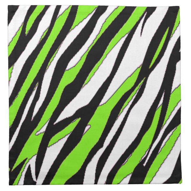 Zebra Stripe Napkin (Front)