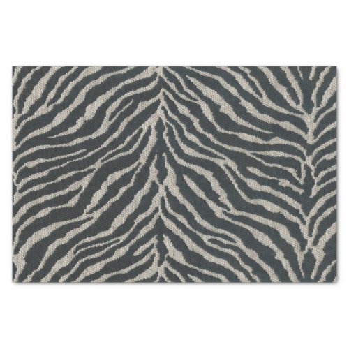 Zebra striped animal print tissue paper