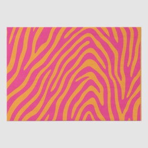 Zebra Striped Change to Any Colors Tissue Paper