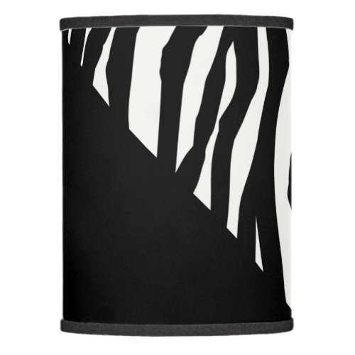 Zebra Striped Multi Pattern Lamp Shade