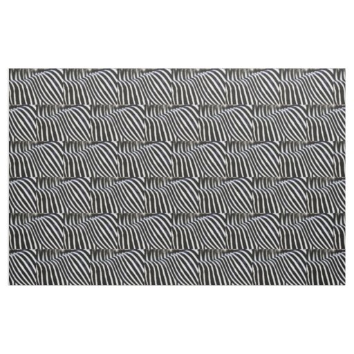 Zebra Stripes #1_ Fabric