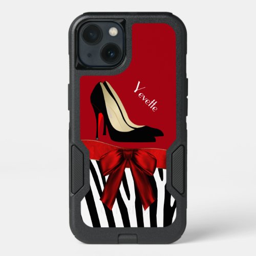 Zebra Stripes and Heels Otterbox Samsung Note 5