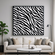 Zebra Stripes Animal Pattern