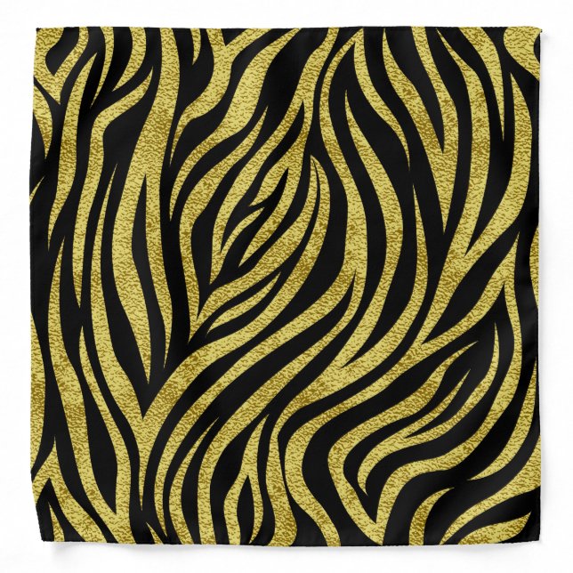 Zebra Stripes Bandana (Front)