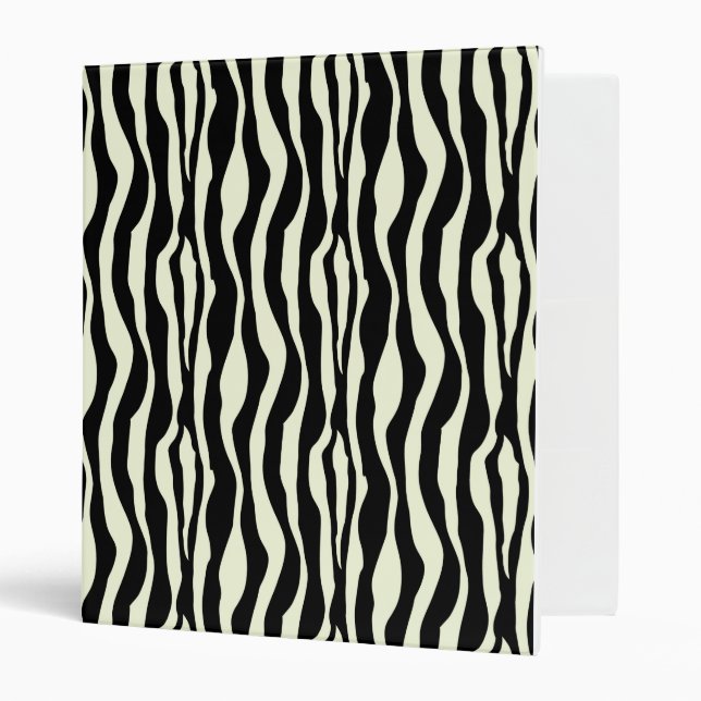 Zebra Stripes Binder (Front/Inside)