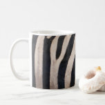 Zebra Stripes Black and White Coffee Mug