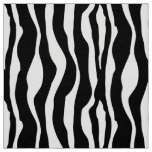 Zebra stripes - Black and White Fabric