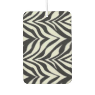 Zebra Stripes Black White Wild Safari Air Freshener