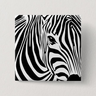 Zebra Stripes Button