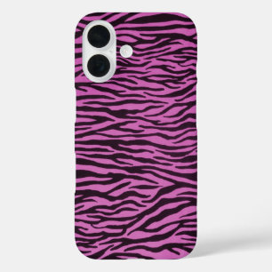 Zebra Stripes iPhone 16 Case