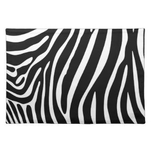 Zebra Stripes Cloth Placemat