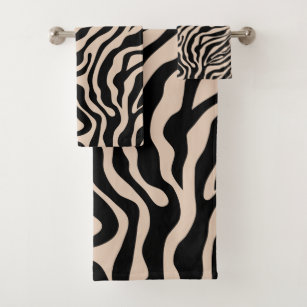 Zebra Bath Towels | Zazzle
