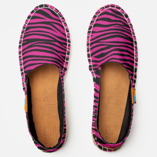 Zebra Stripes Espadrilles