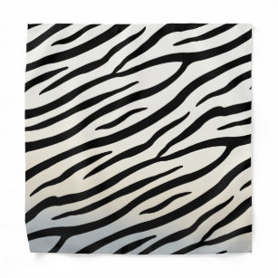 Zebra Stripes Exotic Animal Print Bandana