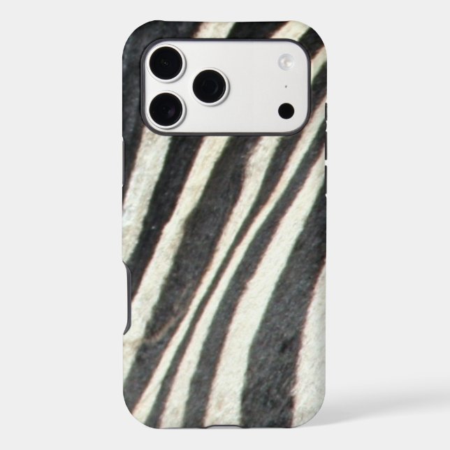 zebra stripes iphone case (Back)