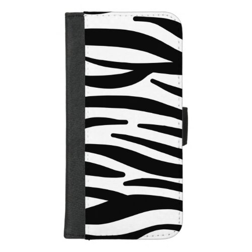 Zebra Stripes iPhone 87 Plus Wallet Case