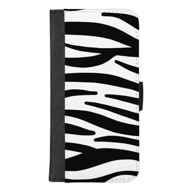 Zebra Stripes iPhone Wallet Case (Front)