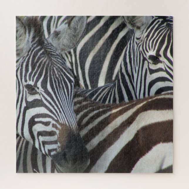 zebra stripes jigsaw puzzle (Vertical)