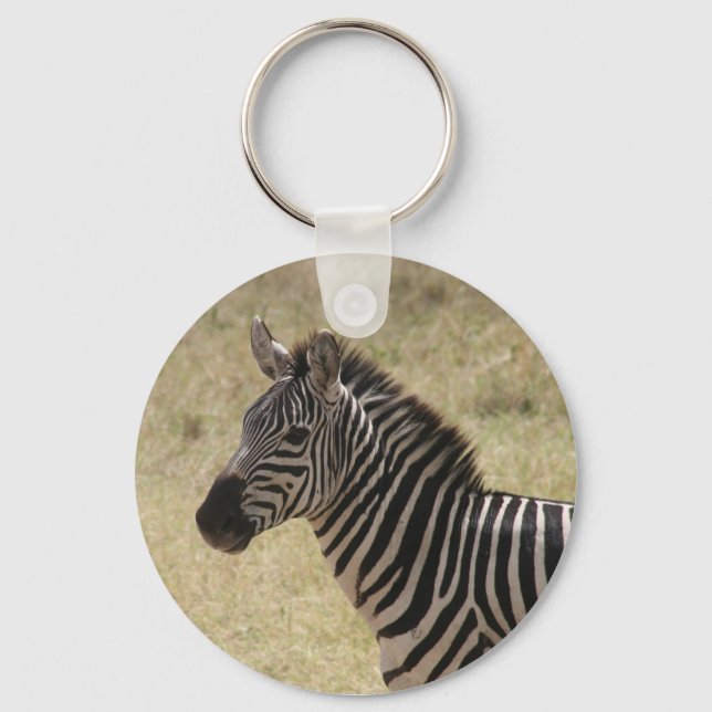 zebra stripes keychain (Front)
