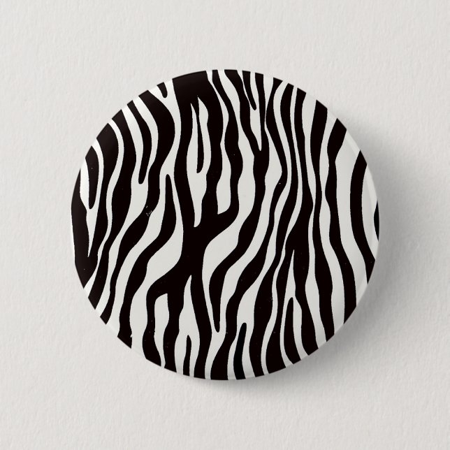 Zebra Stripes Mix & Match Collectables - Button (Front)