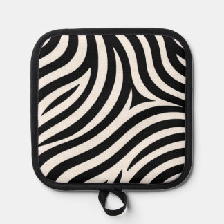 Zebra Stripes Modern Print  Pot Holder