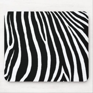 Zebra Stripes Mouse Pad