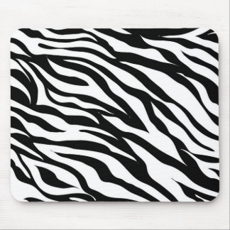 Zebra Stripes Mouse Pad
