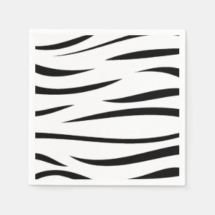 Zebra Stripes Napkins