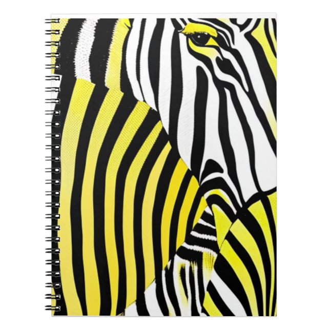 Zebra stripes notebook (Front)