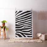 Zebra stripes pattern black &amp; white + your ideas fabric
