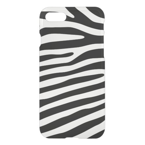 Zebra stripes pattern black  white  your ideas iPhone SE87 case