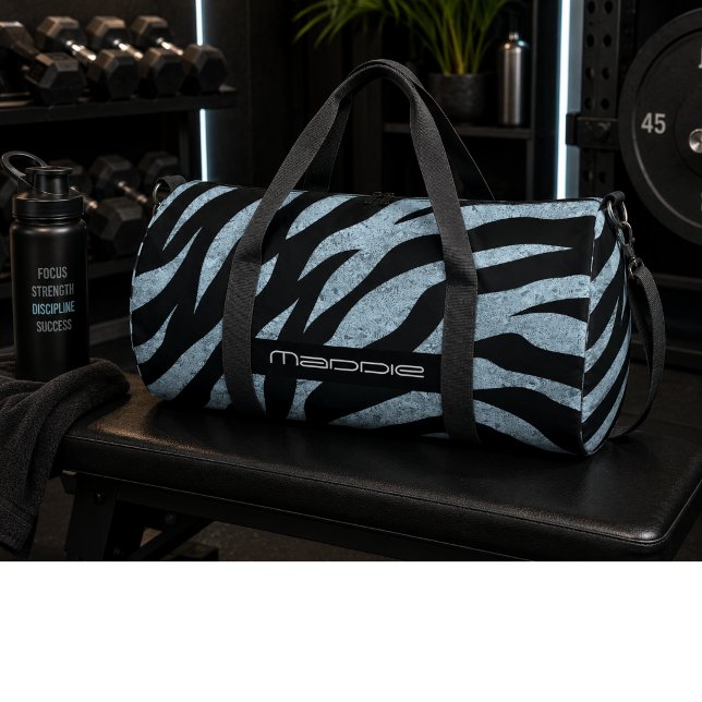 Zebra Stripes Pattern  Duffle Bag (Creator Uploaded)