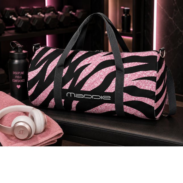 Zebra Stripes Pattern  Duffle Bag (Creator Uploaded)