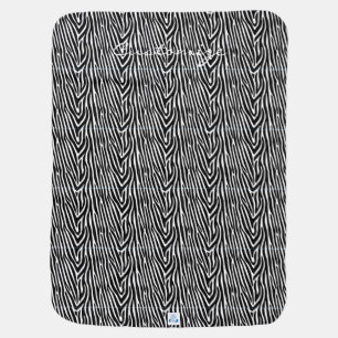 Zebra Stripes Pattern Thunder_Cove Baby Blanket