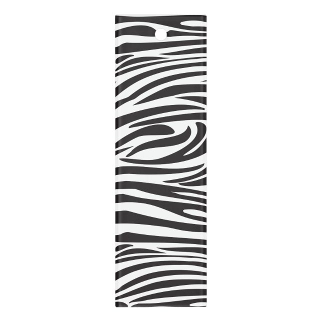 Zebra Stripes Pattern Trendy Design Rulers (Vertical)