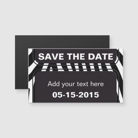 Zebra stripes pattern + your background & ideas (Front/Back)